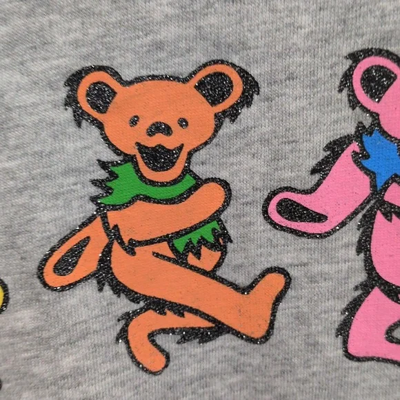 Grateful Dead Dancing Teddy Bears T-shirt - Picture 3 of 4